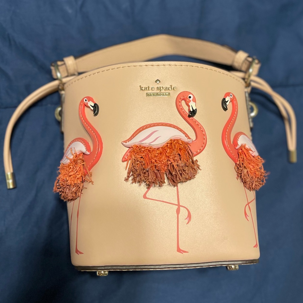 By the Pool Flamingo Pippa Bucket Bag